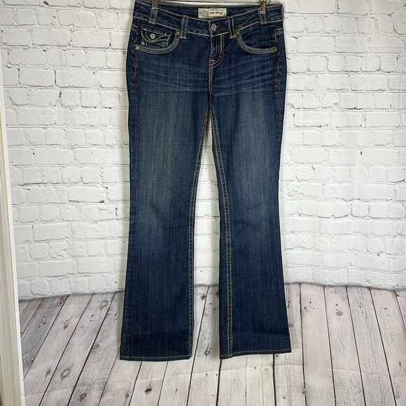 Mek Denim USA San Diego Jeans size W28 L34 Heavy Stitching - Picture 1 of 11